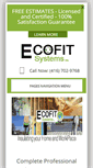 Mobile Screenshot of ecofitfoam.com